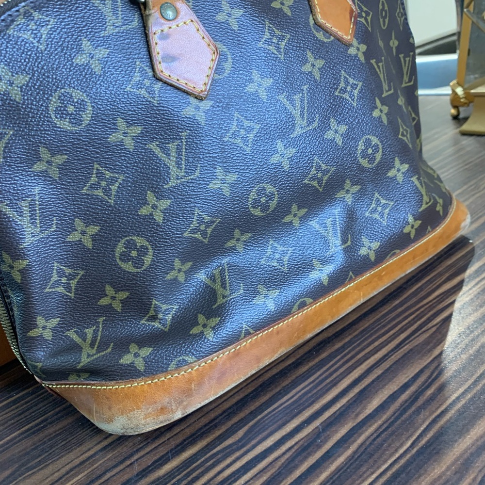 Authentic Louis Vuitton Alma Bag Monogram Brown - Picture 8 of 16
